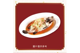 清蒸龍虎石斑魚 清蒸龍虎石斑魚