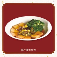 紅燒鮑汁海參金磚 紅燒鮑汁海參金磚